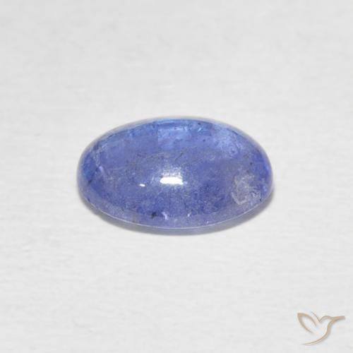 Tanzanite Gemstone in 9 x 7 mm (calibrated) Size for Sale, Tanzanite Stone in Baby Blue Color