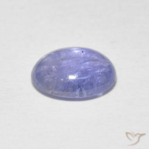 Tanzanite Gemstone in 10 x 8 mm (calibrated) Size for Sale, Tanzanite Stone in Intense Violet Blue Color