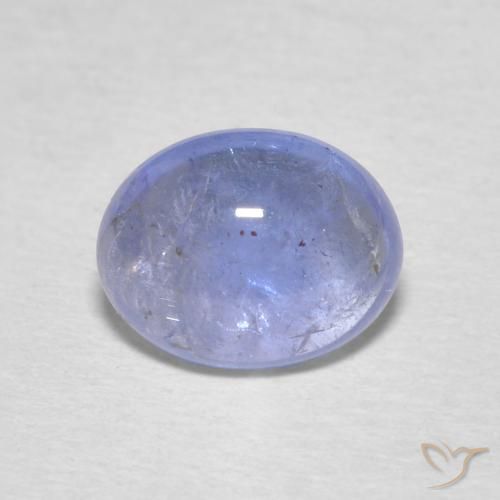 2.26ct Natural Baby Blue Tanzanite, Oval, Transparent