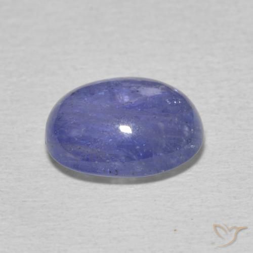 Tanzanite Gemstone in 10 x 8 mm (calibrated) Size for Sale, Tanzanite Stone in Intense Violet Blue Color