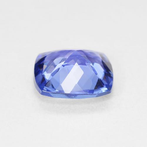 Tanzanite Gemstone in 8 x 8 mm (calibrated) Size for Sale, Tanzanite Stone in Deep Violet Blue Color