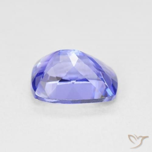 Tanzanite Gemstone in 9 x 7 mm (calibrated) Size for Sale, Tanzanite Stone in Deep Violet Blue Color