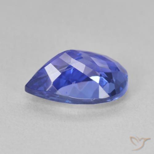 Tanzanite Gemstone in 10 x 7 mm (calibrated) Size for Sale, Tanzanite Stone in Violet Blue Color