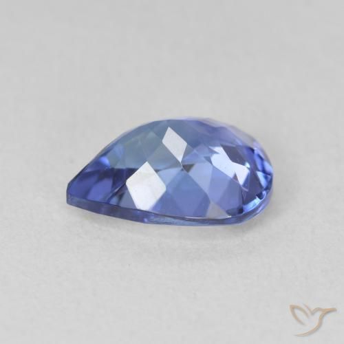 Tanzanite Gemstone in 9 x 7 mm (calibrated) Size for Sale, Tanzanite Stone in Violet Blue Color