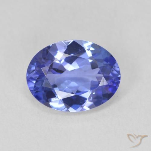 1.88ct Natural Blue Tanzanite, Oval, VVS