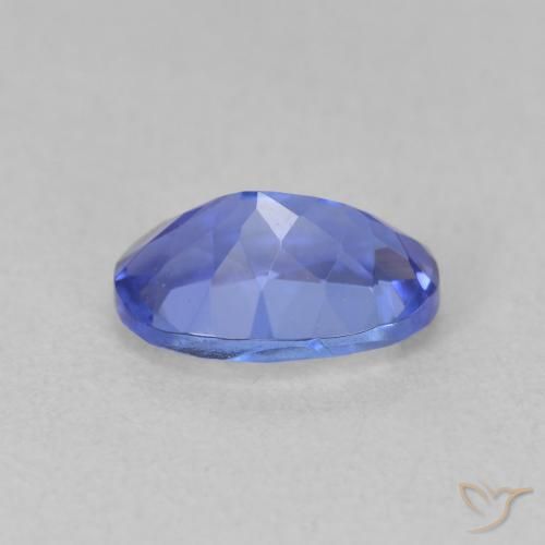 Tanzanite Gemstone in 8 x 6 mm (calibrated) Size for Sale, Tanzanite Stone in Deep Violet Blue Color