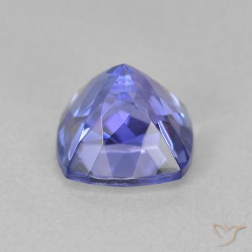 Tanzanite Gemstone in 6.5 x 6.4 mm Size for Sale, Tanzanite Stone in Deep Violet Blue Color
