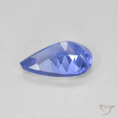 Tanzanite Gemstone in 9 x 6 mm (calibrated) Size for Sale, Tanzanite Stone in Deep Violet Blue Color