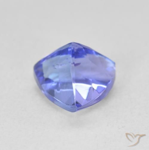 Tanzanite Gemstone in 7.4 x 7 mm Size for Sale, Tanzanite Stone in Deep Violet Blue Color
