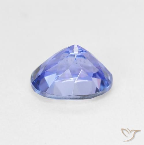 Tanzanite Gemstone in 8 x 6 mm (calibrated) Size for Sale, Tanzanite Stone in Deep Violet Blue Color