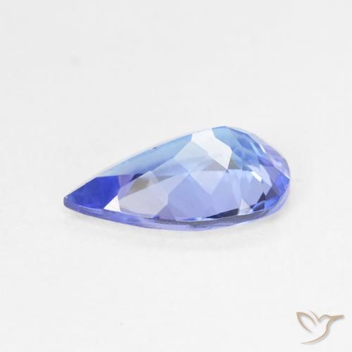 Tanzanite Gemstone in 5 x 5 mm (calibrated) Size for Sale, Tanzanite Stone in Deep Violet Blue Color