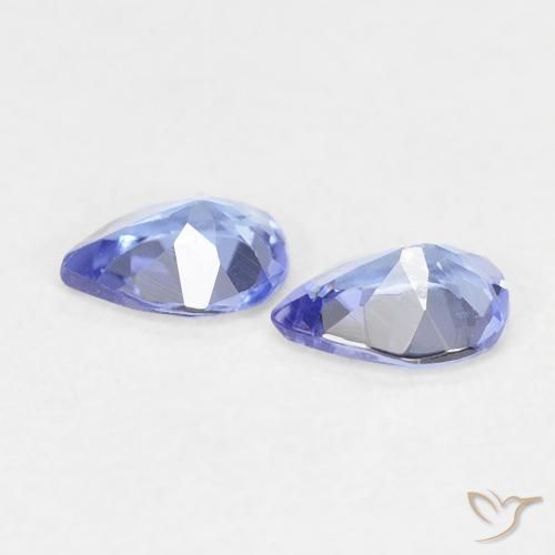 Tanzanite Gemstones in 5.1 x 3.9 mm Size for Sale, Tanzanite Stones in Intense Blue Color