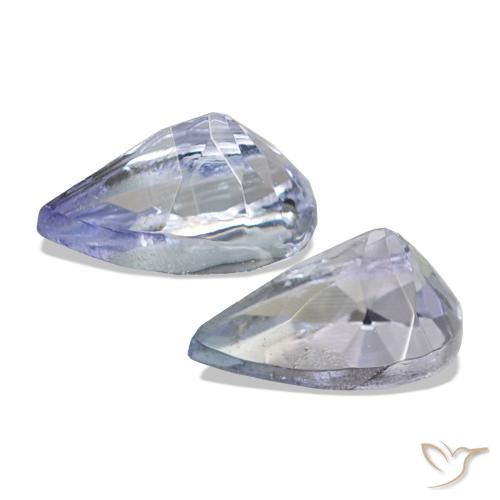 Tanzanite Gemstones in 5.2 x 3.1 mm Size for Sale, Tanzanite Stones in Silverish Blue Color