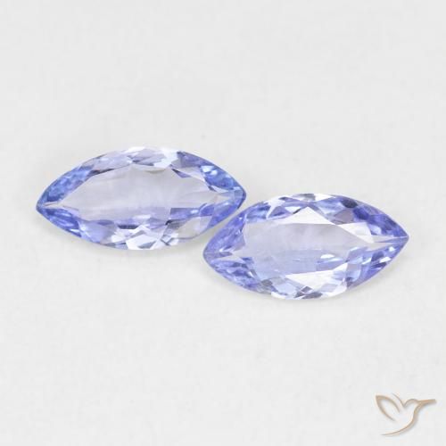 0.60ctw Natural Violet Blue Tanzanite, Marquise, VVS-VS