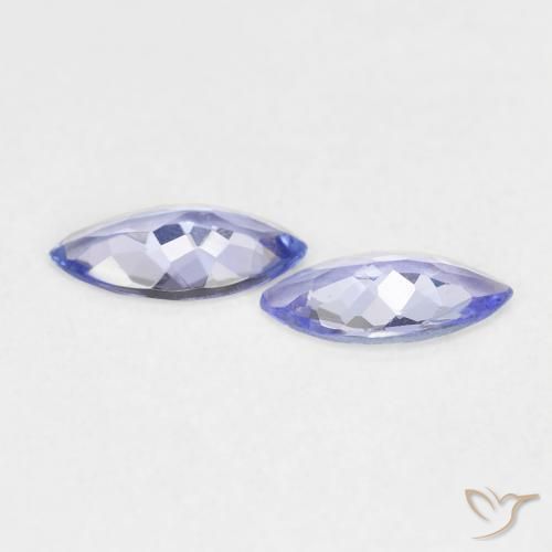 Tanzanite Gemstones in 7 x 3.5 mm (calibrated) Size for Sale, Tanzanite Stones in Violet Blue Color