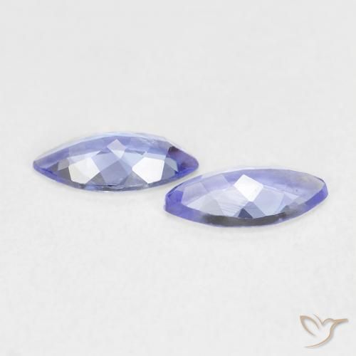 Tanzanite Gemstones in 7 x 3.5 mm (calibrated) Size for Sale, Tanzanite Stones in Violet Blue Color