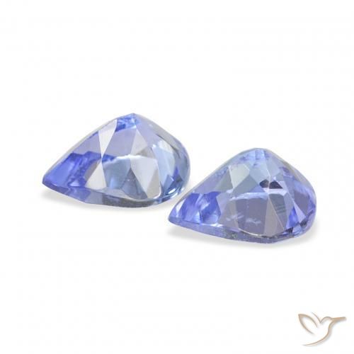 Tanzanite Gemstones in 5 x 4 mm (calibrated) Size for Sale, Tanzanite Stones in Light Blue Color