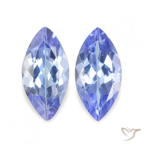 0.80ctw Natural Pastel Blue Tanzanite, Marquise, VS