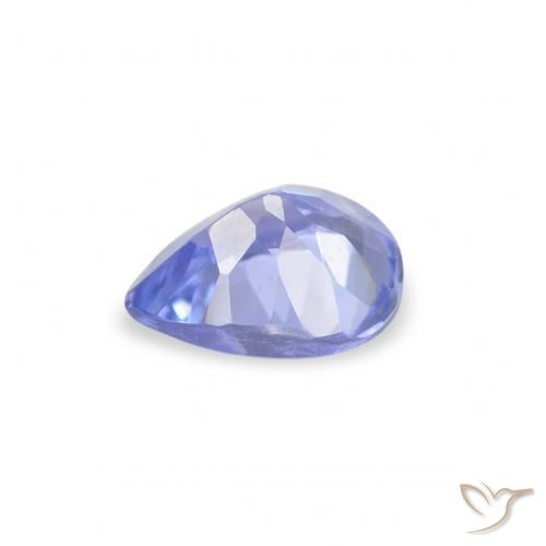 Tanzanite Gemstone in 5 x 4 mm (calibrated) Size for Sale, Tanzanite Stone in Pastel Blue Color