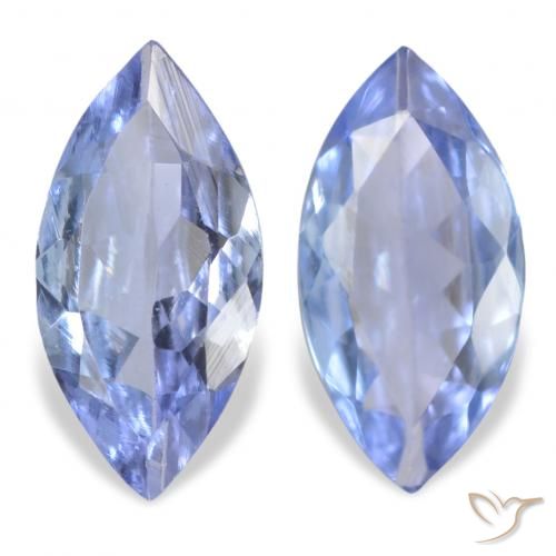 0.69 ctw Blue Tanzanite Stones, Natural Tanzanite in Marquise Facet Shape for Sale
