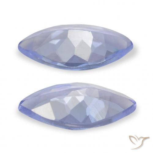 Tanzanite Gemstones in 7.2 x 3.6 mm Size for Sale, Tanzanite Stones in Light Blue Color