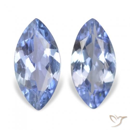 0.61ctw Natural Baby Blue Tanzanite, Marquise, VVS-VS