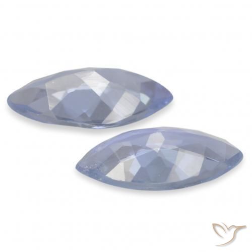 Tanzanite Gemstones in 7 x 3.5 mm (calibrated) Size for Sale, Tanzanite Stones in Baby Blue Color