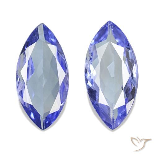 0.60ctw Electric Purple Blue Tanzanite, Marquise, VS