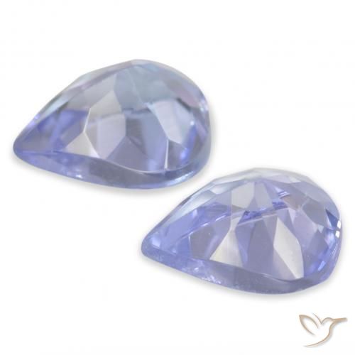 Tanzanite Gemstones in 5.2 x 4.2 mm Size for Sale, Tanzanite Stones in Pastel Blue Color