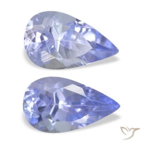 0.51 ctw Blue Tanzanite Stones, Natural Tanzanite in Marquise Facet Shape for Sale