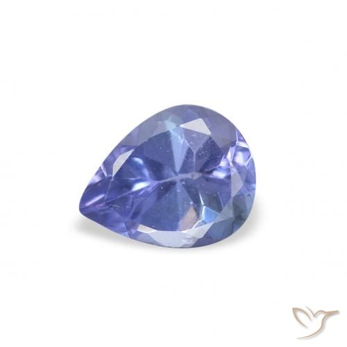 0.31ct Natural Intense Blue Tanzanite, Pear Shape, VS