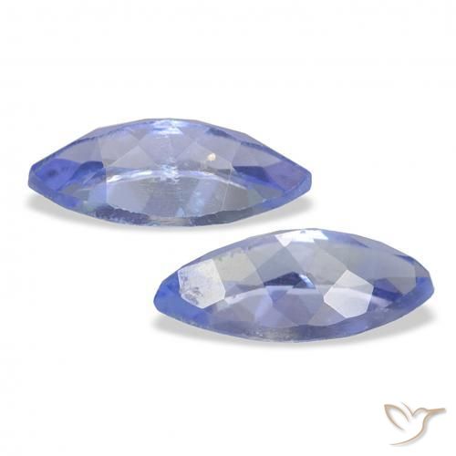 Tanzanite Gemstones in 7 x 3.5 mm (calibrated) Size for Sale, Tanzanite Stones in Electric Purple Blue Color