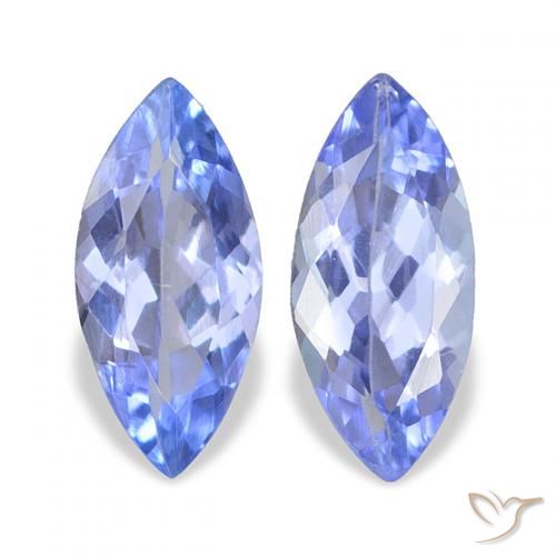 0.59ctw Natural Light Blue Tanzanite, Marquise, VS