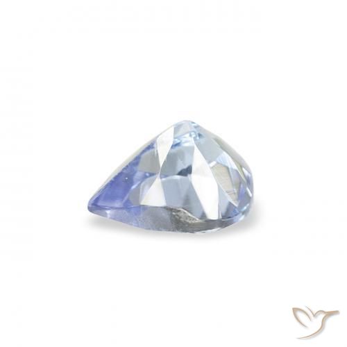 Tanzanite Gemstone in 5 x 4 mm (calibrated) Size for Sale, Tanzanite Stone in Pastel Blue Color