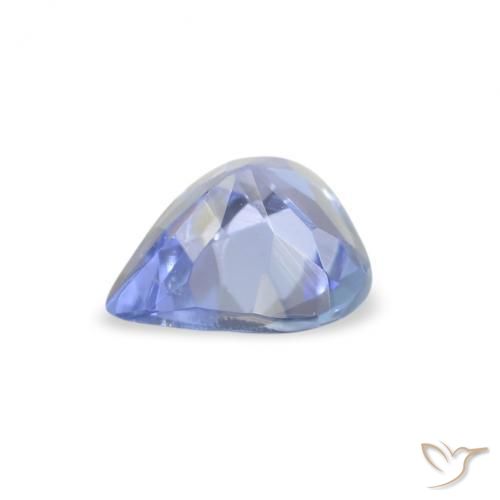 Tanzanite Gemstone in 4.9 x 4.1 mm Size for Sale, Tanzanite Stone in Pastel Blue Color