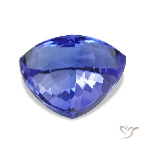 Tanzanite Gemstone in 11.8 x 11.5 mm Size for Sale, Tanzanite Stone in Deep Violet Blue Color