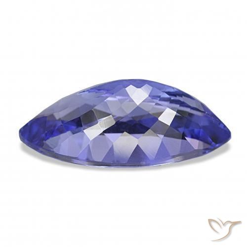 Tanzanite Gemstone in 17.1 x 8.2 mm Size for Sale, Tanzanite Stone in Violet Blue Color