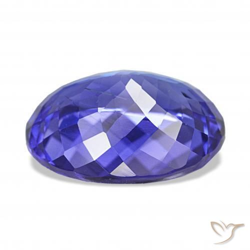 Tanzanite Gemstone in 13.3 x 9.9 mm Size for Sale, Tanzanite Stone in Deep Blue Color