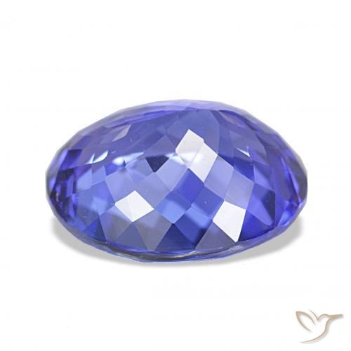 Tanzanite Gemstone in 12.4 x 10.6 mm Size for Sale, Tanzanite Stone in Violet Blue Color