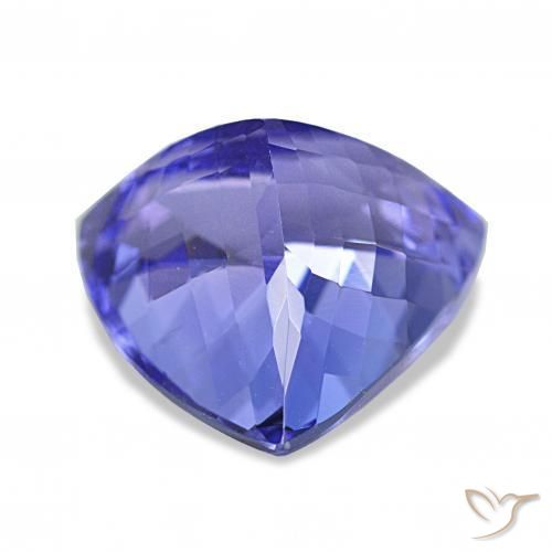 Tanzanite Gemstone in 11.5 x 11.2 mm Size for Sale, Tanzanite Stone in Deep Blue Color