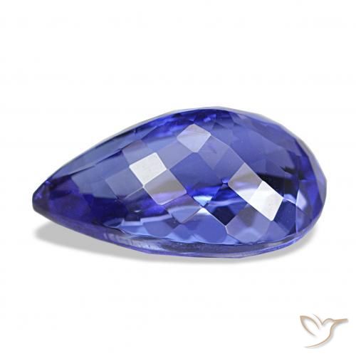 Tanzanite Gemstone in 13.1 x 7.9 mm Size for Sale, Tanzanite Stone in Violet Blue Color
