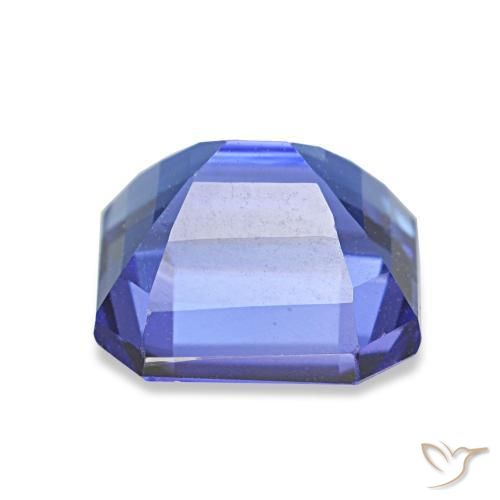 Tanzanite Gemstone in 7.8 x 7.6 mm Size for Sale, Tanzanite Stone in Intense Violet Blue Color