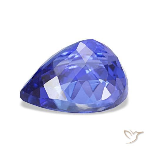 Tanzanite Gemstone in 10 x 7 mm (calibrated) Size for Sale, Tanzanite Stone in Deep Egyptian Blue Color