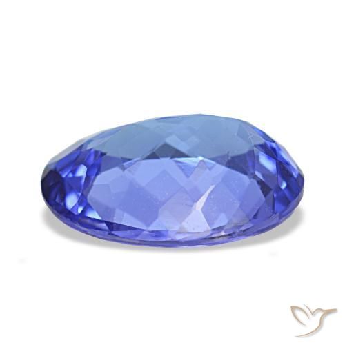Tanzanite Gemstone in 10 x 8 mm (calibrated) Size for Sale, Tanzanite Stone in Intense Blue Color