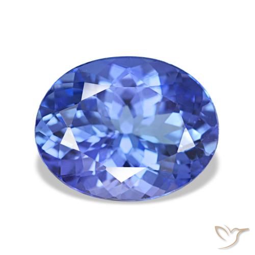 2.18ct Blue Tanzanite, Oval, VVS