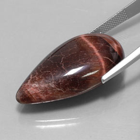 Tiger's Eye Matrix Gemstone in 31.5 x 17.7 mm Size for Sale, Tiger's Eye Matrix Stone in Multicolor Color