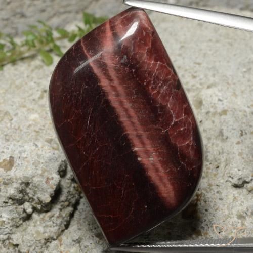49.22ct Fancy Cabochon Brown Tiger's Eye Matrix from India, Dimension 30.5x20.6 mm, Opaque Clarity, Natural untreated gemstone, 1pc Tiger's Eye Matrix in Brown Color, Mohs Hardness of 6.5 - 7 suitable for daily wear jewelry, Photo A