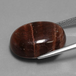 Tiger's Eye Matrix Gemstone in 20 x 15 mm (calibrated) Size for Sale, Tiger's Eye Matrix Stone in Multicolor Color