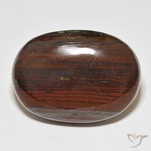 73.18 ct Oval Tiger's Eye Matrix, 33.8 x 24.5 mm From Mexico, Photo A