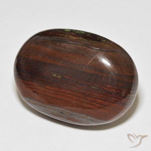73.18 ct Multicolor Tiger's Eye Matrix Stone, Natural Tiger's Eye Matrix in Oval Cabochon Shape for Sale